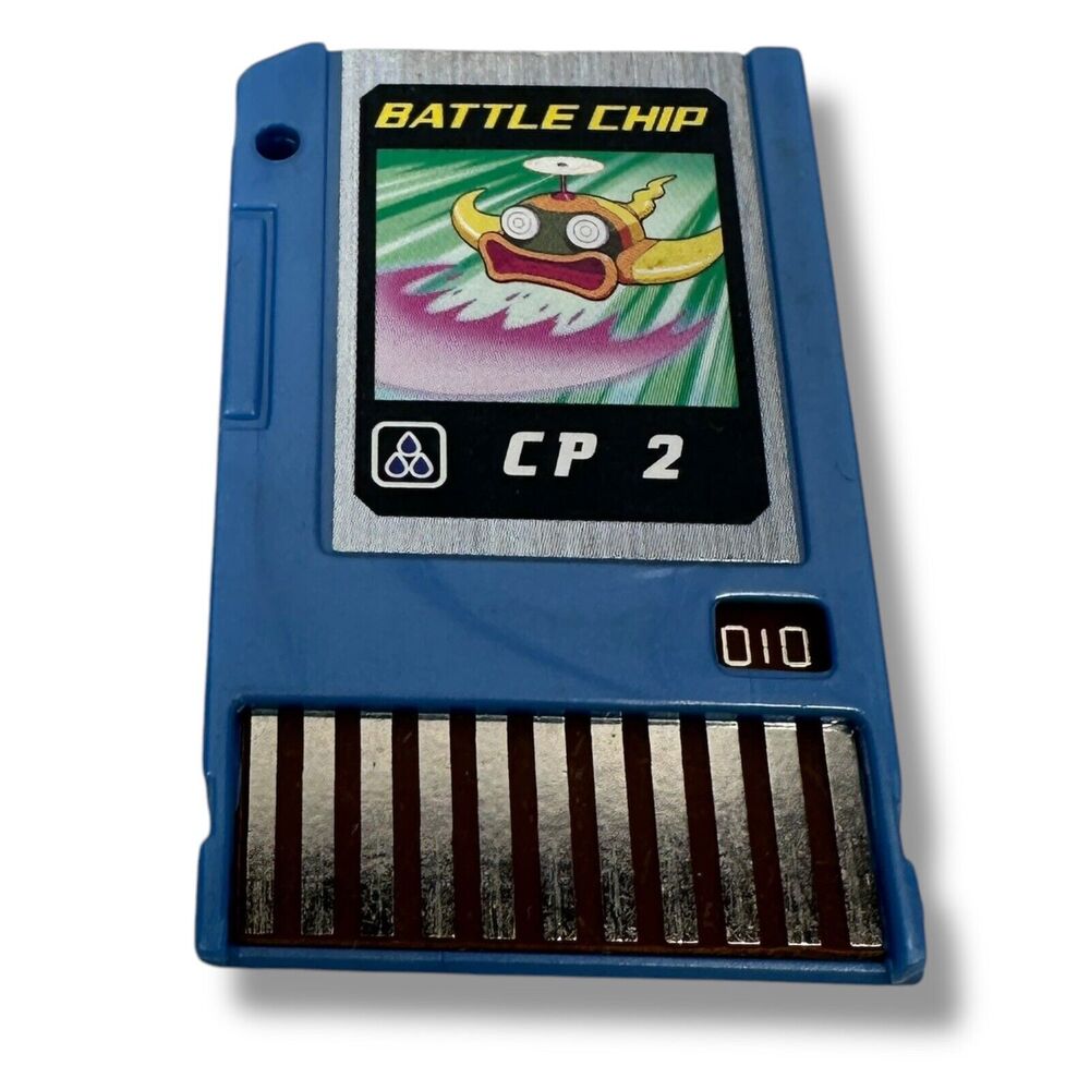 MegaMan Battle Chip CP 2 010 for Mega Man PET 2004 Takara